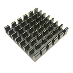 Радиатор игольчатый RAD-25x25x5-BLACK