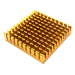 Радиатор игольчатый RAD-45x45x10-GOLD