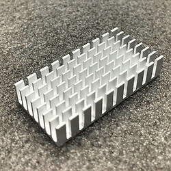 Радіатор голчастий RAD-50x25x10-SILVER