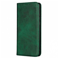 Чохол (книга) Xiaomi Redmi 15C, Leather Case Fold, Dark Green, Зелений