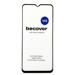 Захисне скло Samsung A145 Galaxy A14, BeCover, 10D, Чорний