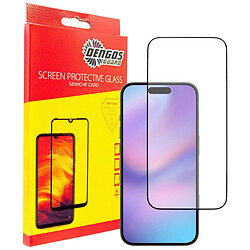 Захисне скло Apple iPhone 17 Pro Max, Dengos, Чорний
