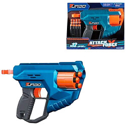 Іграшковий пістолет механічний з барабаном та м'якими патронами, 12 шт., 25 х 17см, Mic