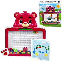 Мозаика-магнитная дощечка с рисунками "МИШКА", короб., Mic