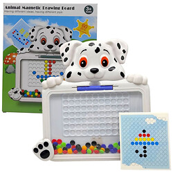 Мозаика-магнитная "ПЕСИК", дощечка с рисунками, Mic