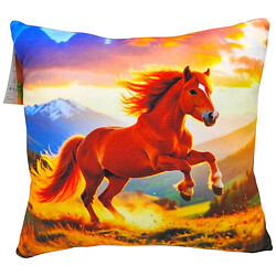 Подушка мягкая "Лошадь №2", 33х33х12 см, Копиця