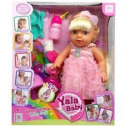 Пупс, 8 функцій, ходить на горщик, звук, в коробці, Yala Baby