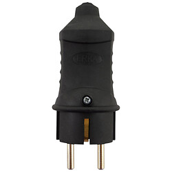 Вилка електрична з заземленням пряма ERKA 4001-1 16 А