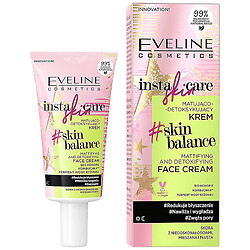 Крем-детокс для лица матирующий EVELINE INSTA SKIN 50 мл