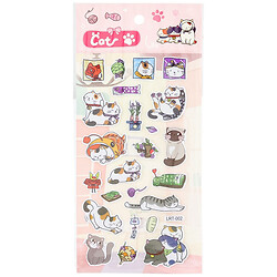 Наклейки дитячі Котики мікс