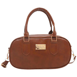 Женская сумка с длинной, короткой ручкой однотонная