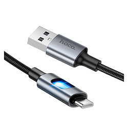 USB кабель Hoco U144, Type-C, 1.2 м., Чорний