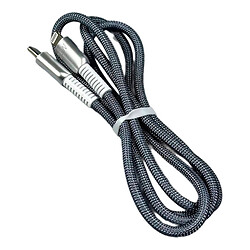 USB кабель WUW X230 Apple iPhone SE 2022 / iPhone 14 Pro Max / iPhone 14 Plus / iPhone 14 Pro / iPhone 14 / iPhone 13 Pro / iPhone 13 Mini / iPhone 13 / iPhone 13 Pro Max / iPhone 12 Mini / iPhone 12 Pro Max / iPhone 12 Pro, Lightning, 1.0 м., Сірий