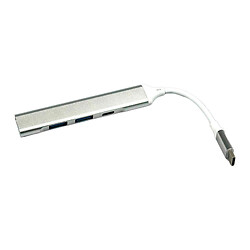 USB Hub WUW X236, Type-C, Серый