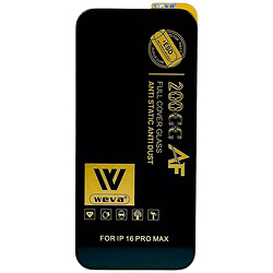 Защитное стекло Samsung A075 Galaxy A07, Weva, 2.5D, Черный