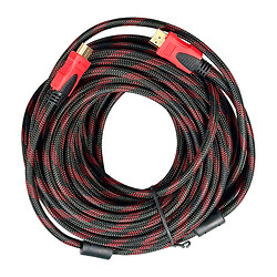 Кабель HDMI - HDMI 1.4V, 15.0 м., Чорний