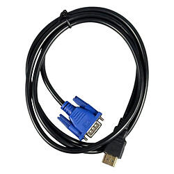 Кабель HDMI - VGA 1.4V, 1.5 м., Черный