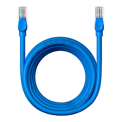 Патч-корд Baseus B00133204311-04, RJ45, 5.0 м., Синий