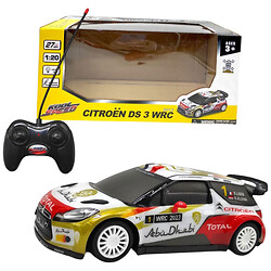 Машинка на радиоуправлении "CITROEN DS 3 WRC", на батарейках 1:20, 29,8x15,5x14 см, KoolSpeed