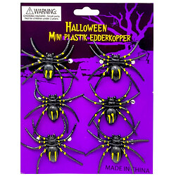 Паук тарантул 6 штук, 6 см, Mic