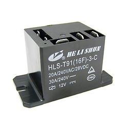 Реле электромеханическое HLS-T91-16F-3-12VDC-30A