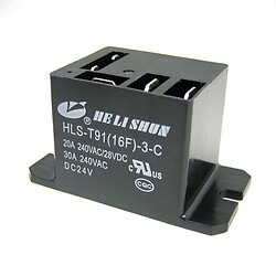 Реле электромеханическое HLS-T91-16F-3-24VDC-30A
