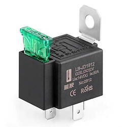 Реле електромеханічне LB-JD1912/4pin/12V/30A/With Fuse