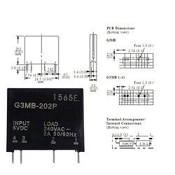 Реле электромеханическое G3MB-202P-5VDC