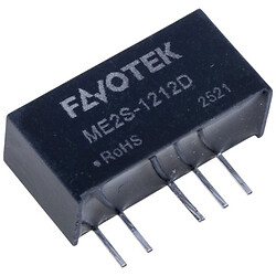 DC/DC преобразователь 2W, FAVOTEK ME2S-1212D