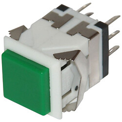 Кнопка без фіксації KD2-24 Green Button