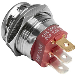 Перемикач KCD2-201NM 12V blue Led