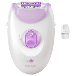 Епілятор Braun Silk-epil 3 SE 3-000, Білий