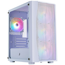 Корпус 1stPlayer X3-M-WH-4F1-W, Білий