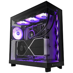 Корпус NZXT H6 Flow RGB, Чорний