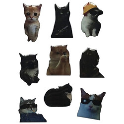 Набір наклейок 3D STICKERS Cat 7