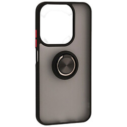 Чохол (накладка) Xiaomi Poco C85 / Redmi 15C, Goospery Ring Case, Чорний
