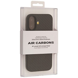 Чохол (накладка) Apple iPhone 17, K-DOO Air Carbon, Чорний