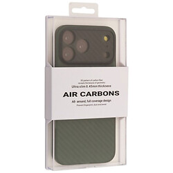 Чохол (накладка) Apple iPhone 17 Pro Max, K-DOO Air Carbon, Зелений