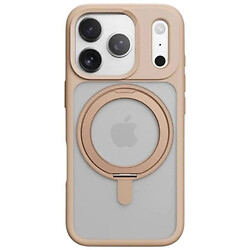 Чохол (накладка) Apple iPhone 17 Pro, Rock Guard Touch, MagSafe, Золотий