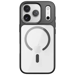 Чехол (накладка) Apple iPhone 17, Rock Guard Transparent, MagSafe, Черный