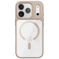 Чохол (накладка) Apple iPhone 17 Pro, Rock Guard Transparent, MagSafe, Золотий