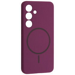 Чехол (накладка) Samsung Galaxy S24, Air Beats, MagSafe, Фиолетовый
