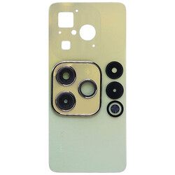 Задняя крышка Infinix Hot 40i, High quality, Золотой