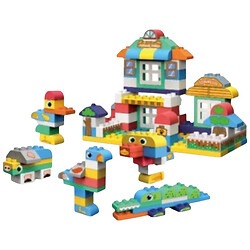 Конструктор м'який, гумовий, 151 дет., Кор. 38x10,5x29, LaiyinL