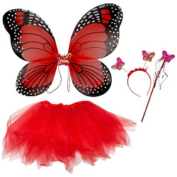 Маскарадний костюм "Крила", з підсвічуванням, 45х37см, спідничка, обруч, Mic