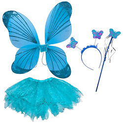 Маскарадный костюм "Крылья", с подсветкой, крылья, юбочка, обруч, Mic