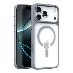 Чохол (накладка) Apple iPhone 17 Pro, Epik Metal Buttons, MagSafe, Сірий