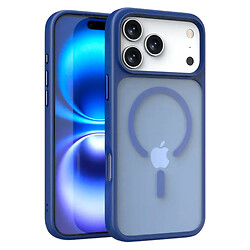 Чохол (накладка) Apple iPhone 17 Pro, Epik Metal Buttons, Navy Blue, MagSafe, Синій