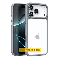 Чехол (накладка) Apple iPhone 17 Pro, Epik Metal Buttons, Серый