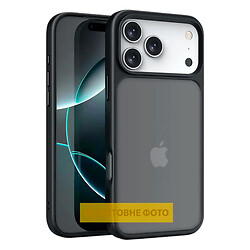 Чехол (накладка) Apple iPhone 17 Pro, Epik Metal Buttons, Черный